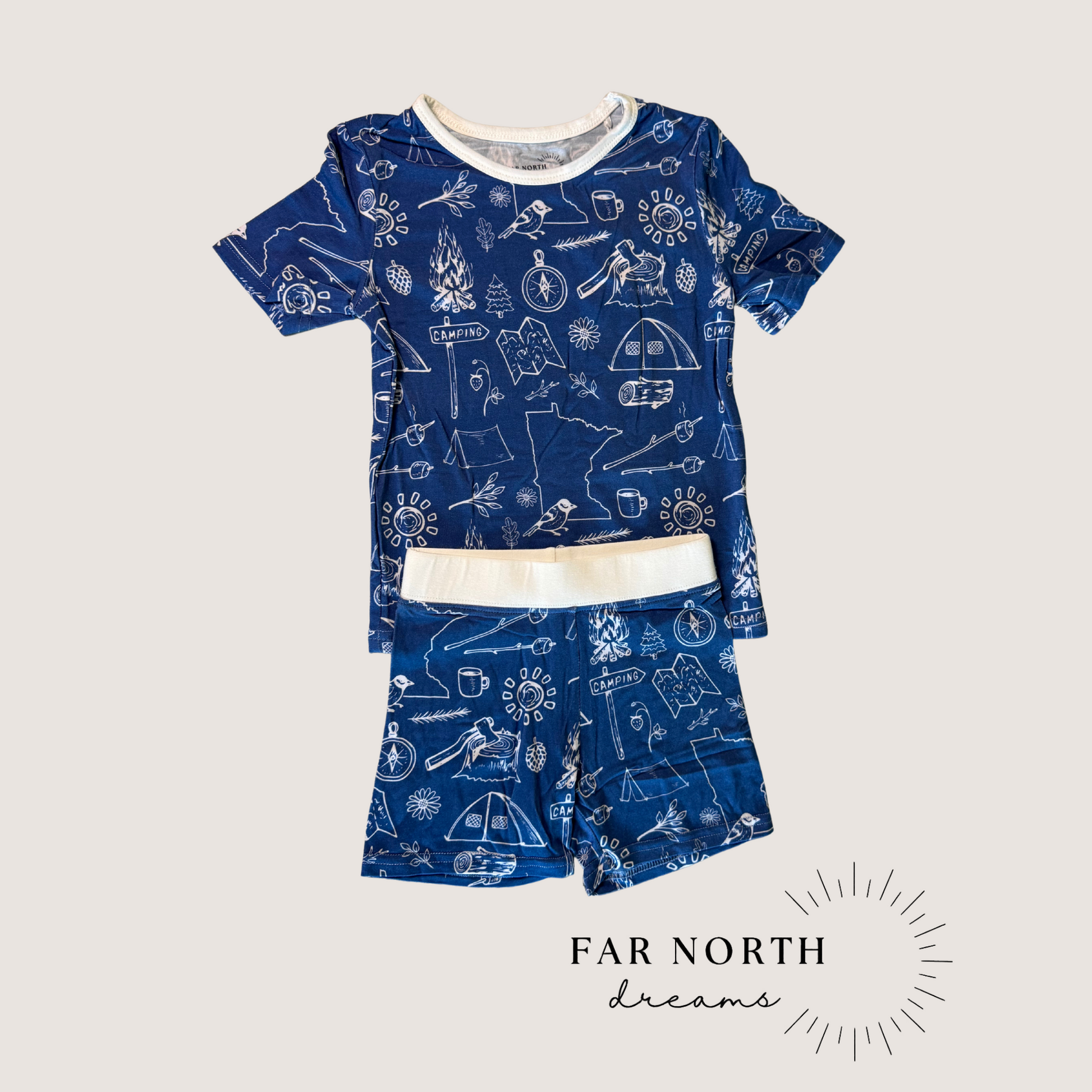 Minnesota Nice Shortie Pajamas