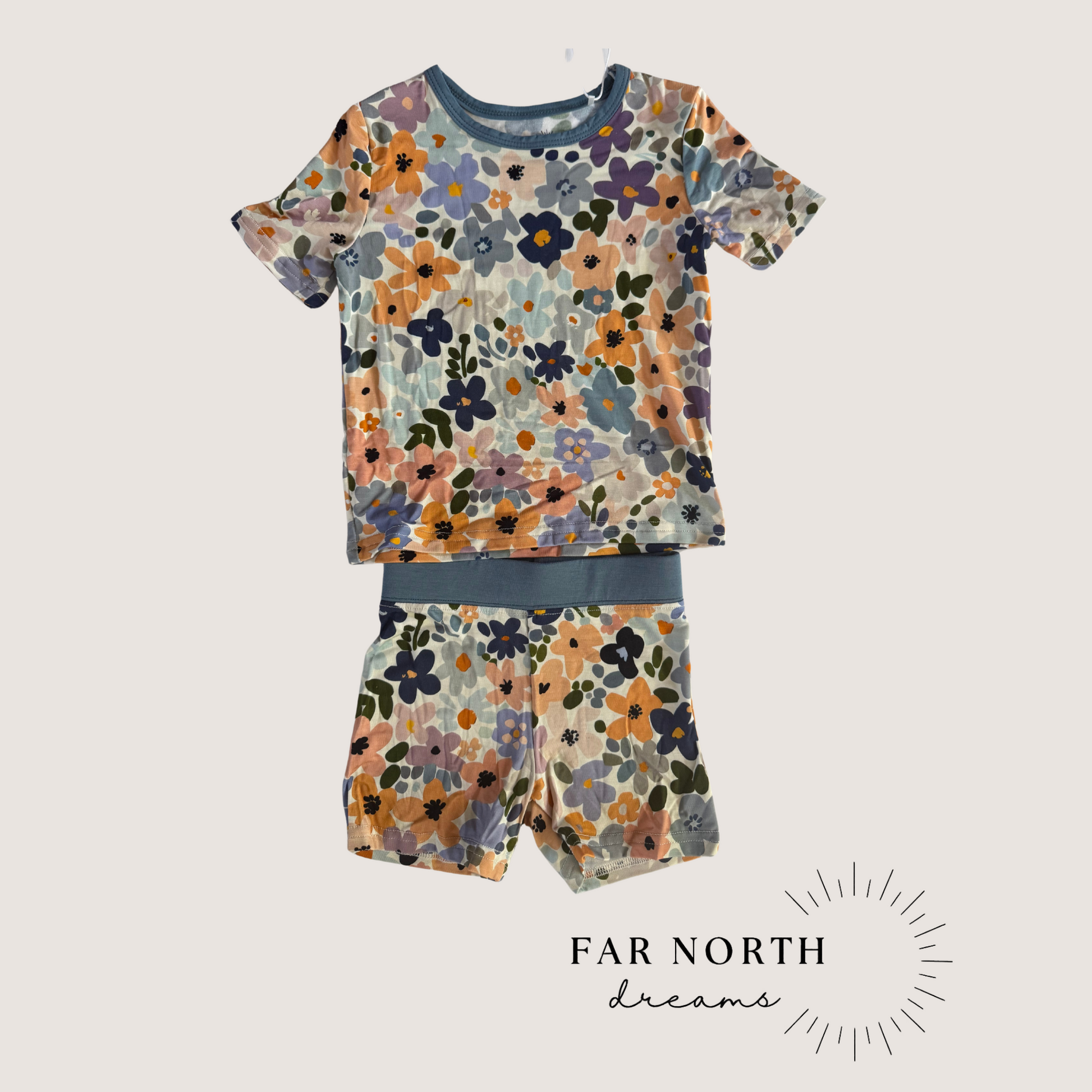 Floral Shorties Pajamas