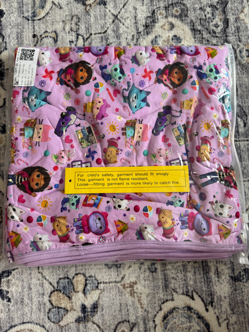 Gabbys Dollhouse Blanket